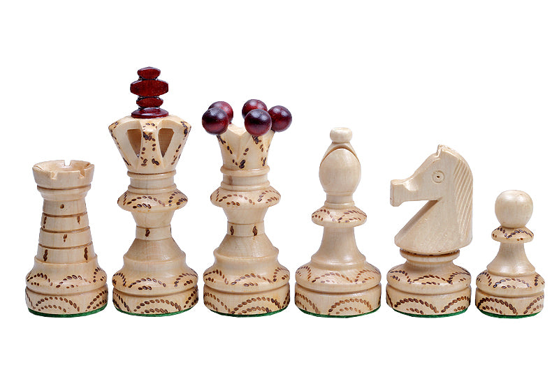 Jeu d'échecs AMBASSADEUR en bois de charme, de grande taille (55 x 55cm) - Ensemble Complet - 7ce022a4623ee531dc6bd226d203c04f