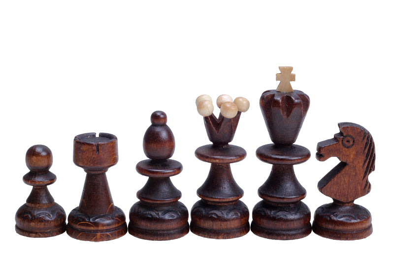 Jeu d'échecs PERLE en bois de hêtre, de petite taille (29 x 29cm) - Ensemble Complet - e72e8e163e627c48b97f89db1b4e5051