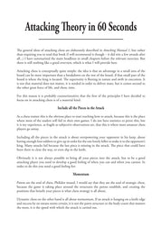 Preparación para el Gran Maestro: Ataque y defensa. Partidas y ejercicios para jugadores ambiciosos (tapa dura)