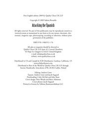 «Attacking the Spanish», de Sabino Brunello (tapa blanda)