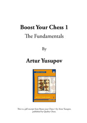«Boost Your Chess 1: The Fundamentals», de Artur Yusupov (tapa blanda)