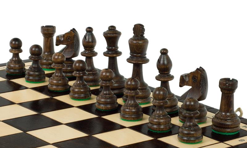 Jeu d'échecs OLYMPIQUE en bois de charme, de grande taille (41 x 41cm) - Ensemble Complet - 0f7d60233f757fe87565ea778621e3bf