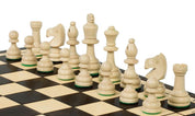 Jeu d'échecs OLYMPIQUE en bois de charme, de grande taille (41 x 41cm) - Ensemble Complet