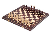 Jeu d'échecs SENATEUR en bois de charme, de taille moyenne (41 x 41cm) - Ensemble Complet d'une nouvelle gamme