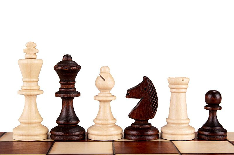 Jeu d'échecs MAGNETIQUE en bois de charme, pliant, de grande taille (35 x 35cm) - Ensemble Complet - 7e4392d4d6b74b3e97f0f9c984fa31e2