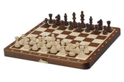 MAGNETIC Wooden Chess set (28 x 28 cm), Insert tray, Intarsy