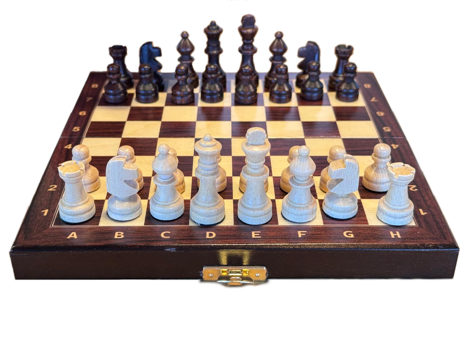 Jeu d'échecs scolaire en bois mini 20 cm x 20 cm - d26be9d2bd6b8ecba24a53640c1fcb86