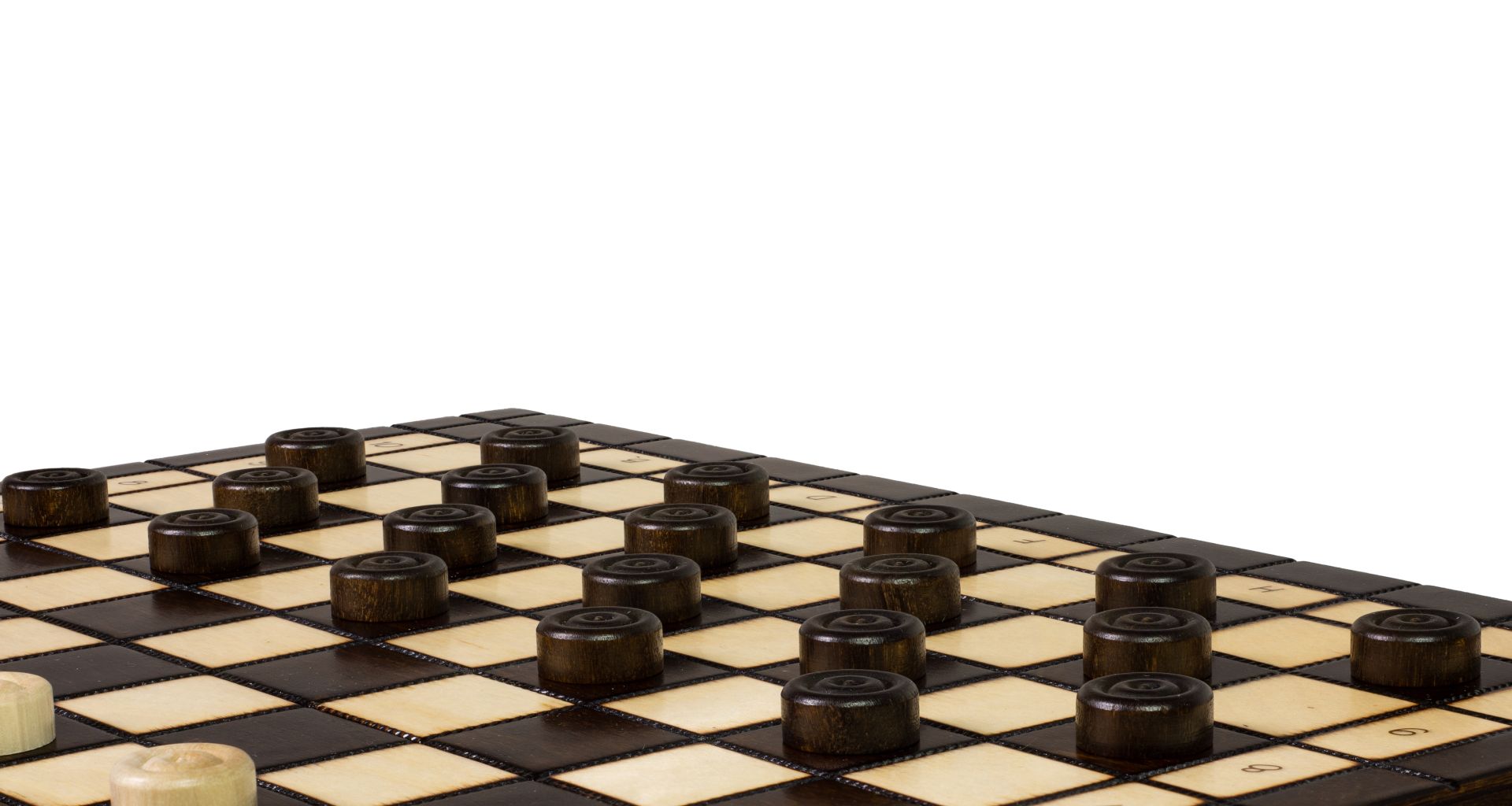 Jeu d'échecs Capablanca + Jeu de Dames, pliant en bois, de taille moyenne (40 x 40cm) - Ensemble Complet (variante du jeu d'échecs avec échiquier 10x10) - 8db07184debc76135c1ddd6e873f7945