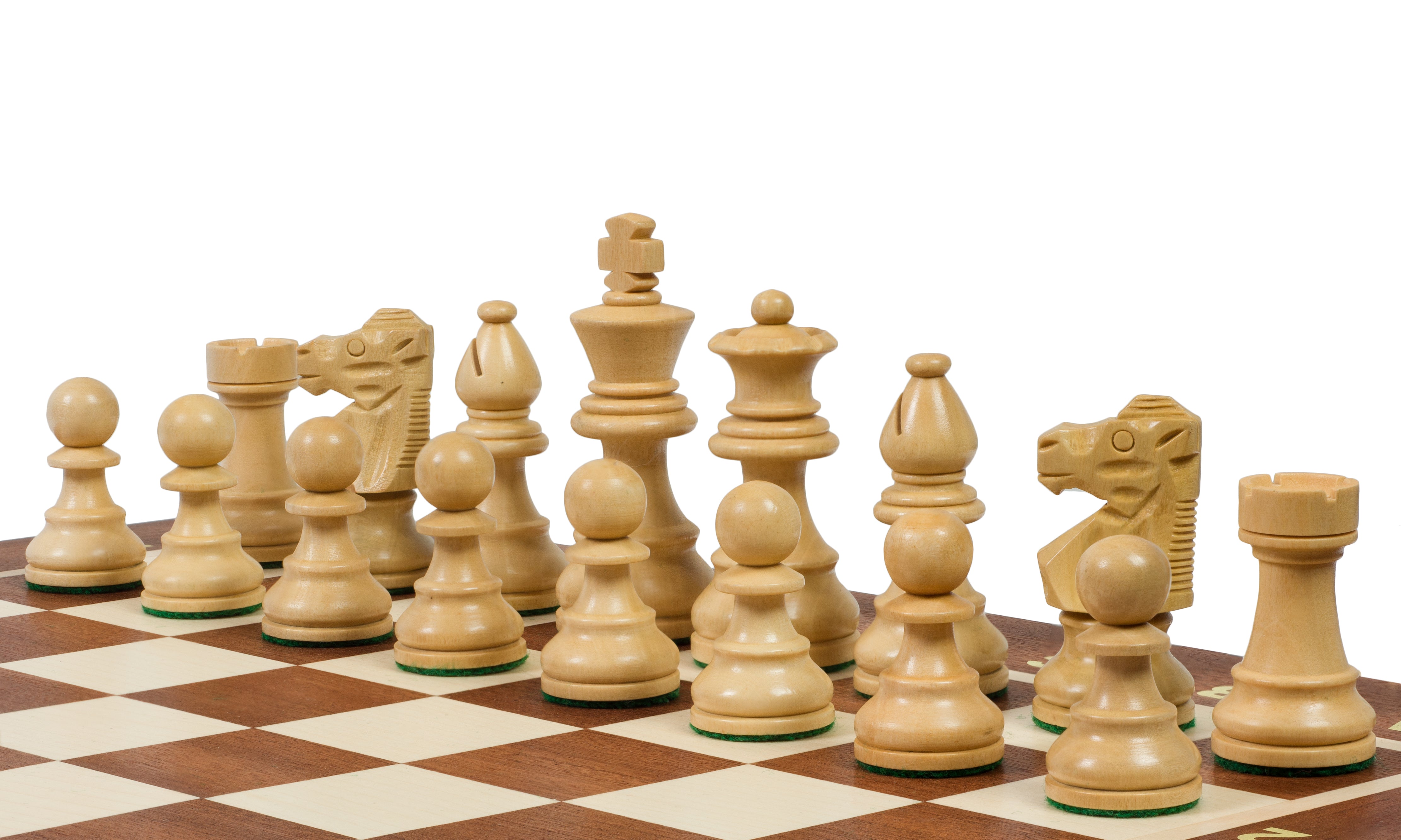 Jeu d'échecs de tournoi avec les pièces French en bois d'acacia de taille 4 (40x40cm) - L'ensemble complet - c838f2498b446627f78291417efaee30