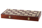 Juego de ajedrez de madera plegable Campeón 55 x 55 cm
