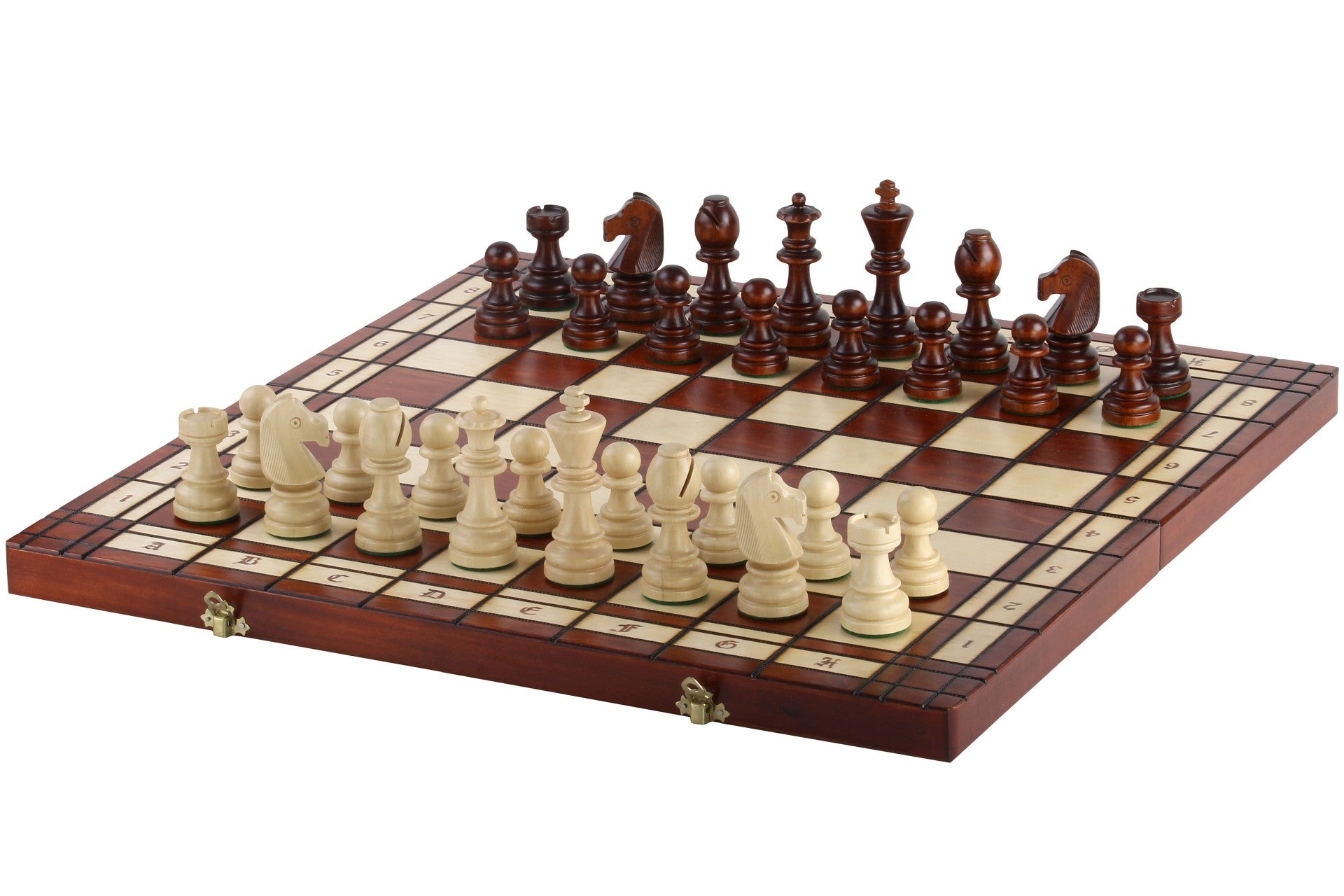 Jeu d'échecs DE TOURNOI No 8 en bois de charme, de grande taille (55 x 55cm) - Ensemble Complet - 2af7fc0a9572176c526e45a9d0d506b4