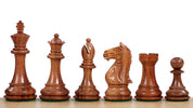 Pièces d'échecs Supreme en bois d'acacia et de buis - Taille 3,50''