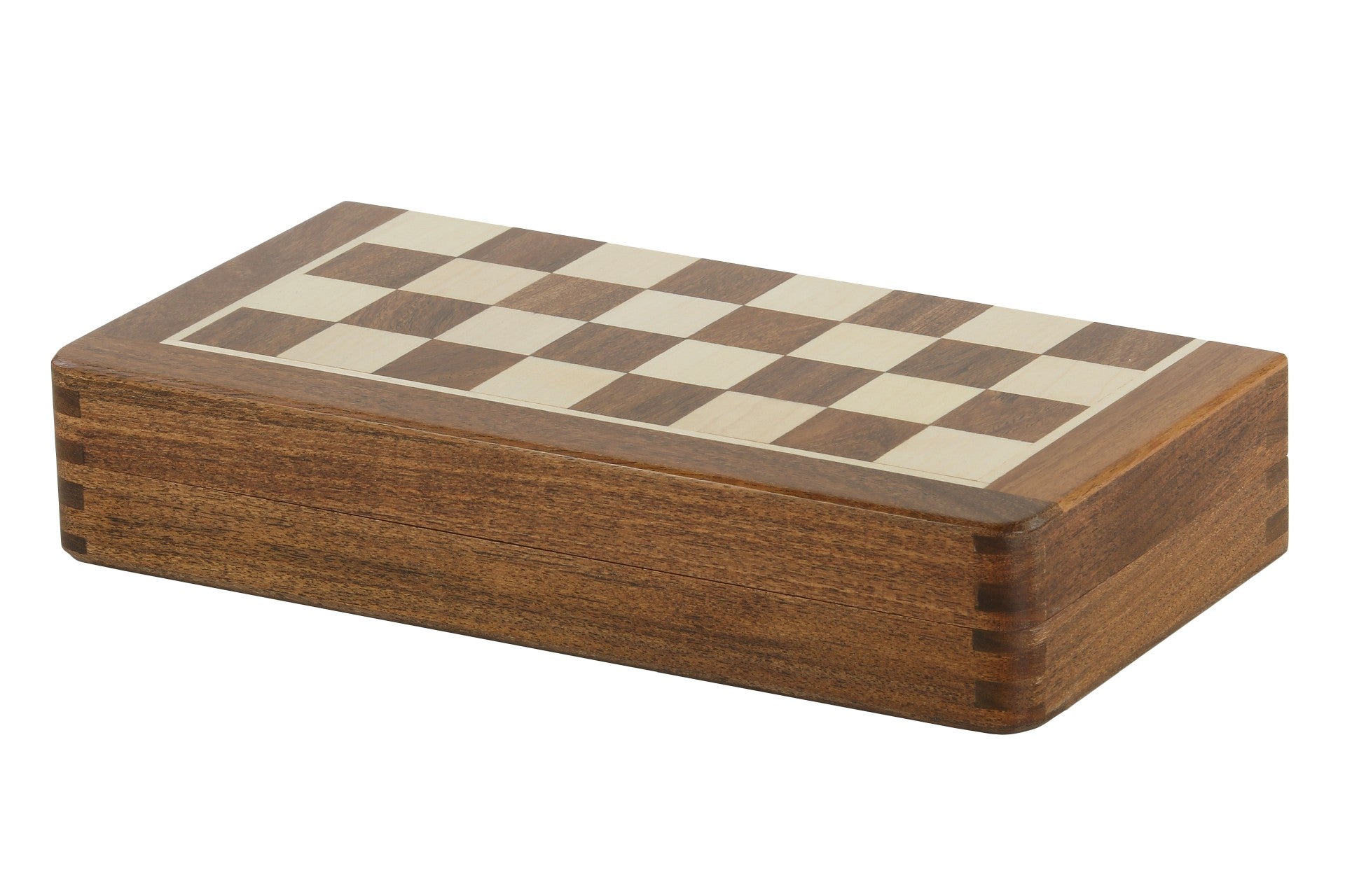 Jeu d'échecs Magnétique Pliant en bois d'acacia et buis de petite taille (25x25cm) - 8a59a8d729bd964b3d2c0722ff94c22c