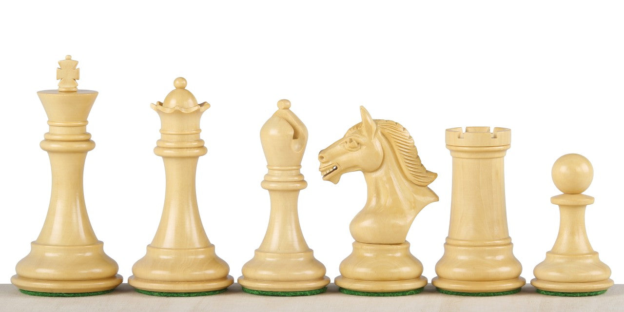 Pièces d'échecs Derby Redwood en bois de padouk et buis - Taille 4,00'' - 867d6907c4e26d67cbf0a04243876ea5