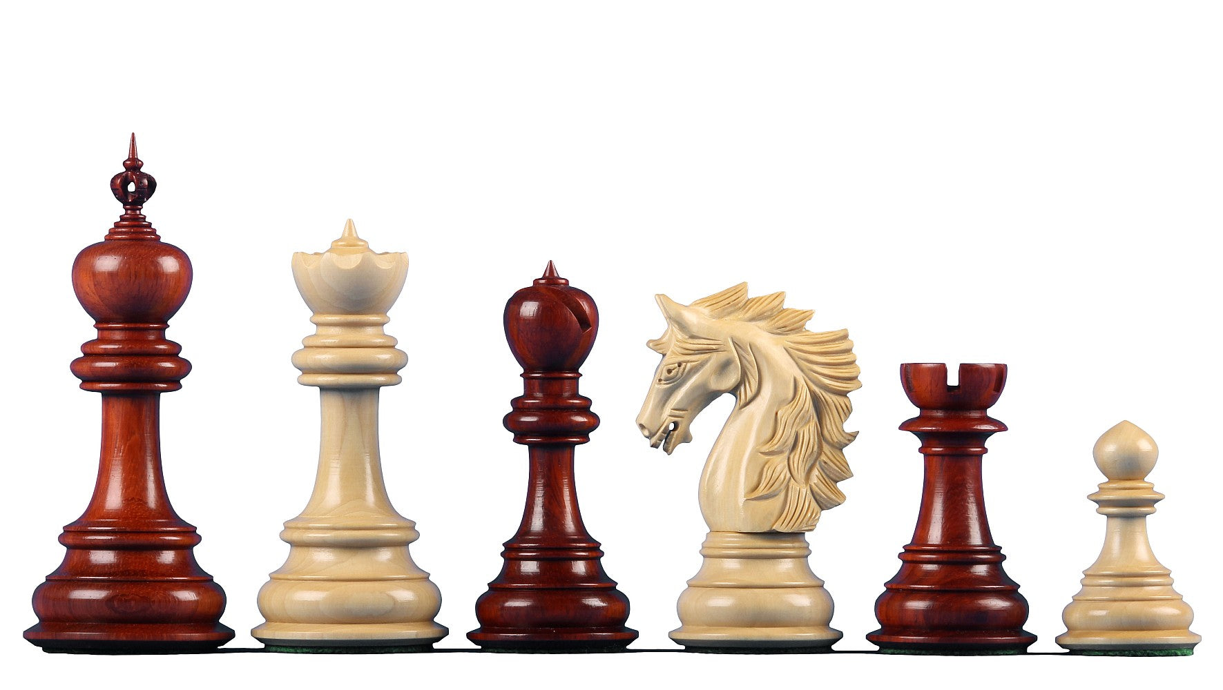 Pièces d'échecs Dubliner Montgoy Padouk en bois de padouk et de buis - Taille 5,00'' - f324b134a996ddac47ae14baaa28861b