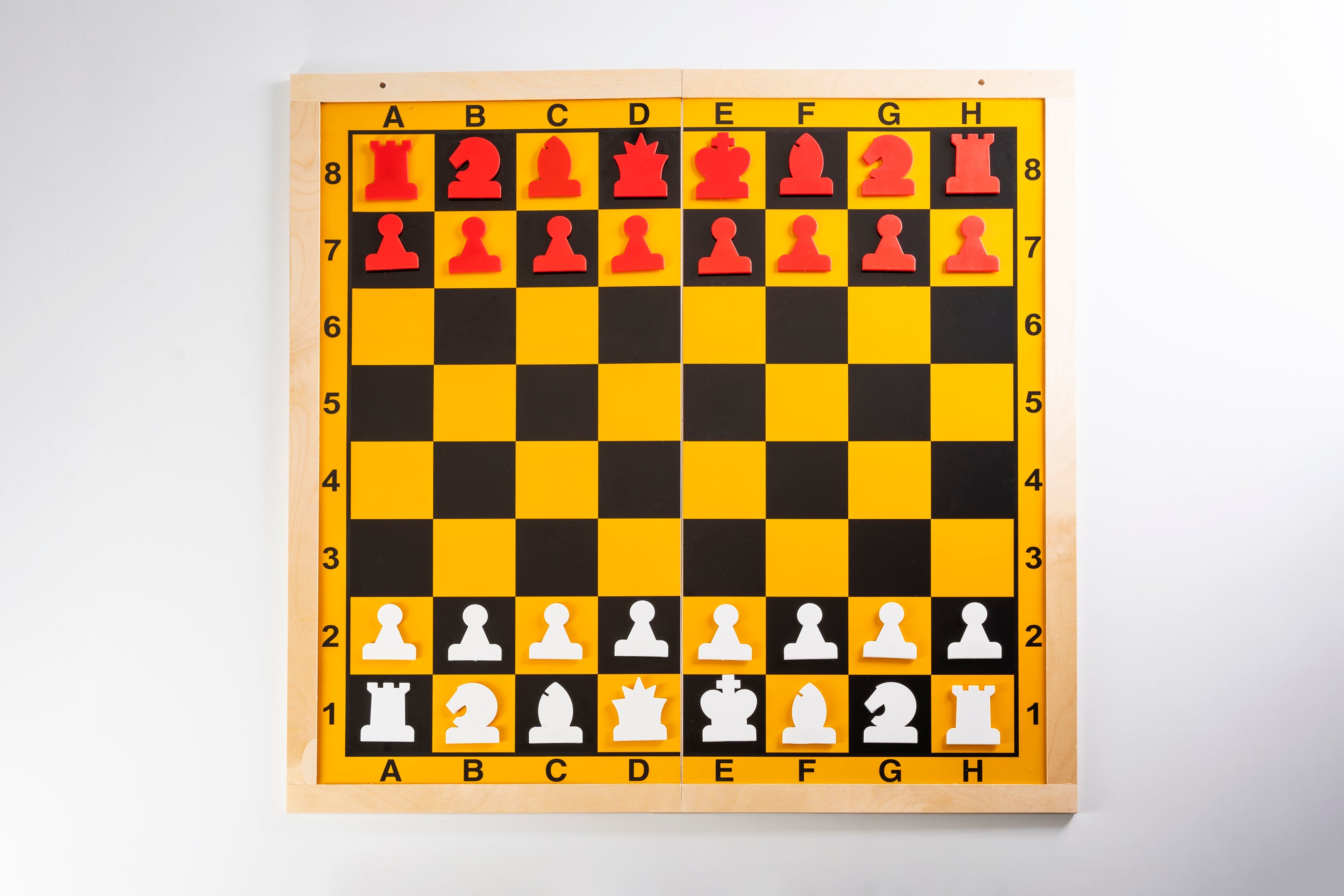 Echiquier mural magnétique de démonstration avec les pièces magnétiques (cases 90mm) - L'ensemble complet - 4fb1ec11d4a4eb4b4da8f6839a22d2c8