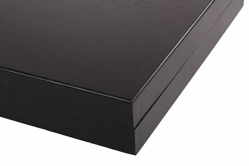 Coffret Luxe de bois pour rangement des pieces d'echecs de taille 5 - teinté en noir - 9468c1af808dc7315e2d707ff3fa13b7