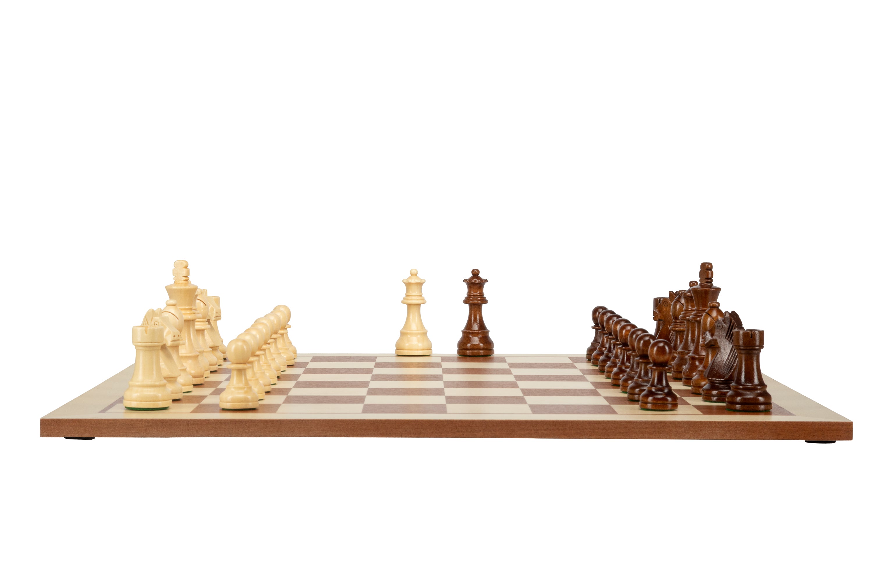 Juego de ajedrez «German» | Rey de 98 mm | Casilla de 58 mm | De madera - Juego de ajedrez «German» | Rey de 98 mm | Casilla de 58 mm | De madera