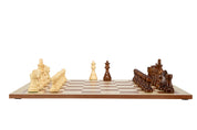 Juego de ajedrez «German» | Rey de 98 mm | Casilla de 58 mm | De madera