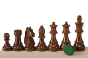 Pièces d'échecs German 5+ | Roi 98 mm | Lestées de métal