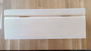 Boîte de rangement en bois brut pour pièces d'échecs de taille 6 à peindre soi-même  - Boîte de bricolage