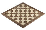 Échiquier avec coordonnées en marqueterie de bois de noyer et sycomore  + Pièces d'échecs French Ebonized - Ensemble de taille 5