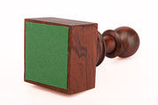 Trophée d'échecs - Pion noir en bois 25cm