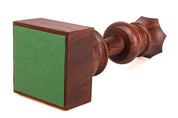 Trophée d'échecs - Dame noire en bois 35cm
