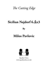 The Cutting Edge 2 - Siciliana Najdorf 6.Be3, de Milos Pavlovic (tapa blanda)
