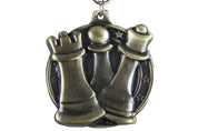 Medalla de ajedrez redonda - dorada