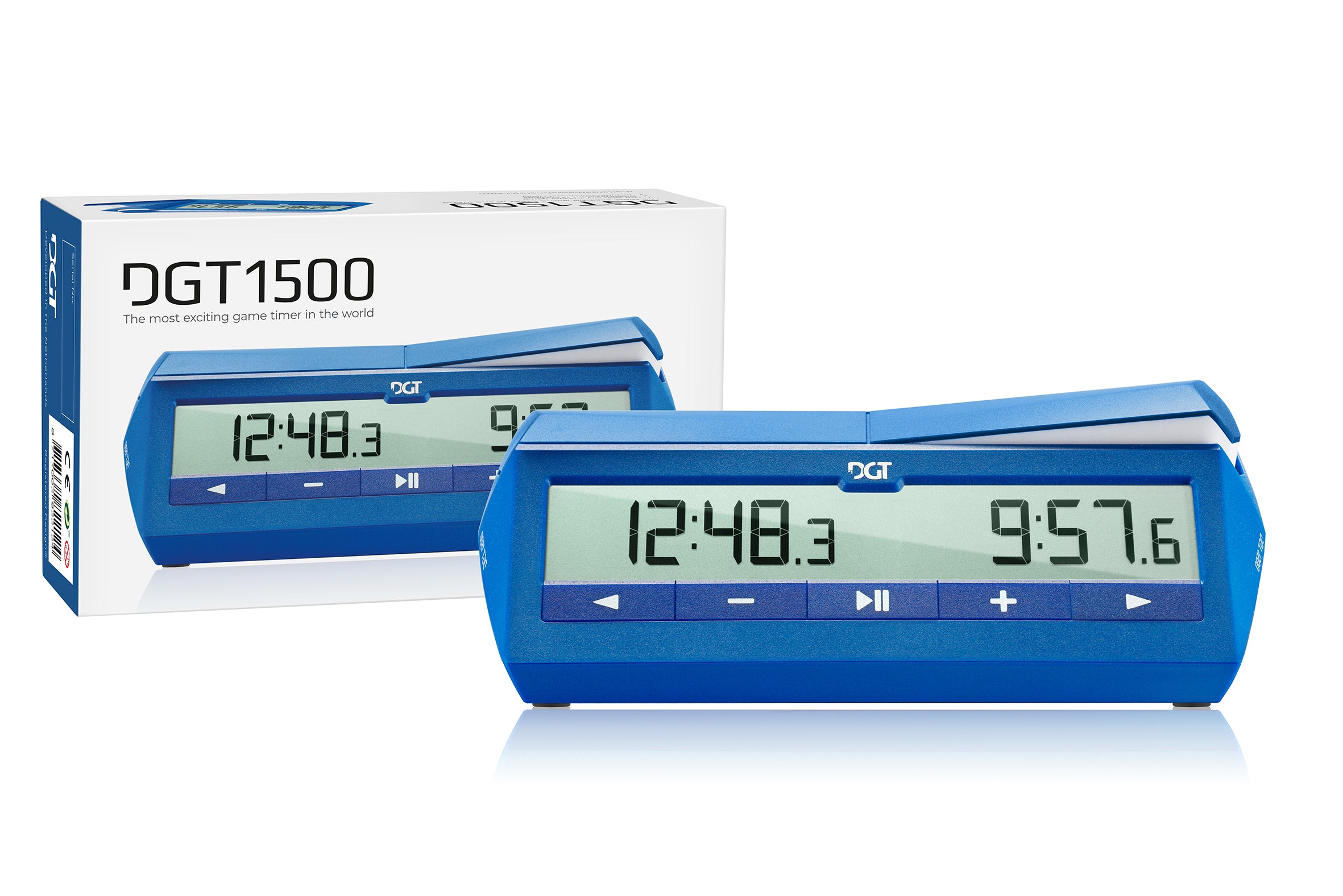 DGT Horloge d'échecs 1500 bleu - 914514cad1ffa73bb5a2aaecd50b55c3