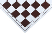 Plastic folding chessboard No. 4, white and brown