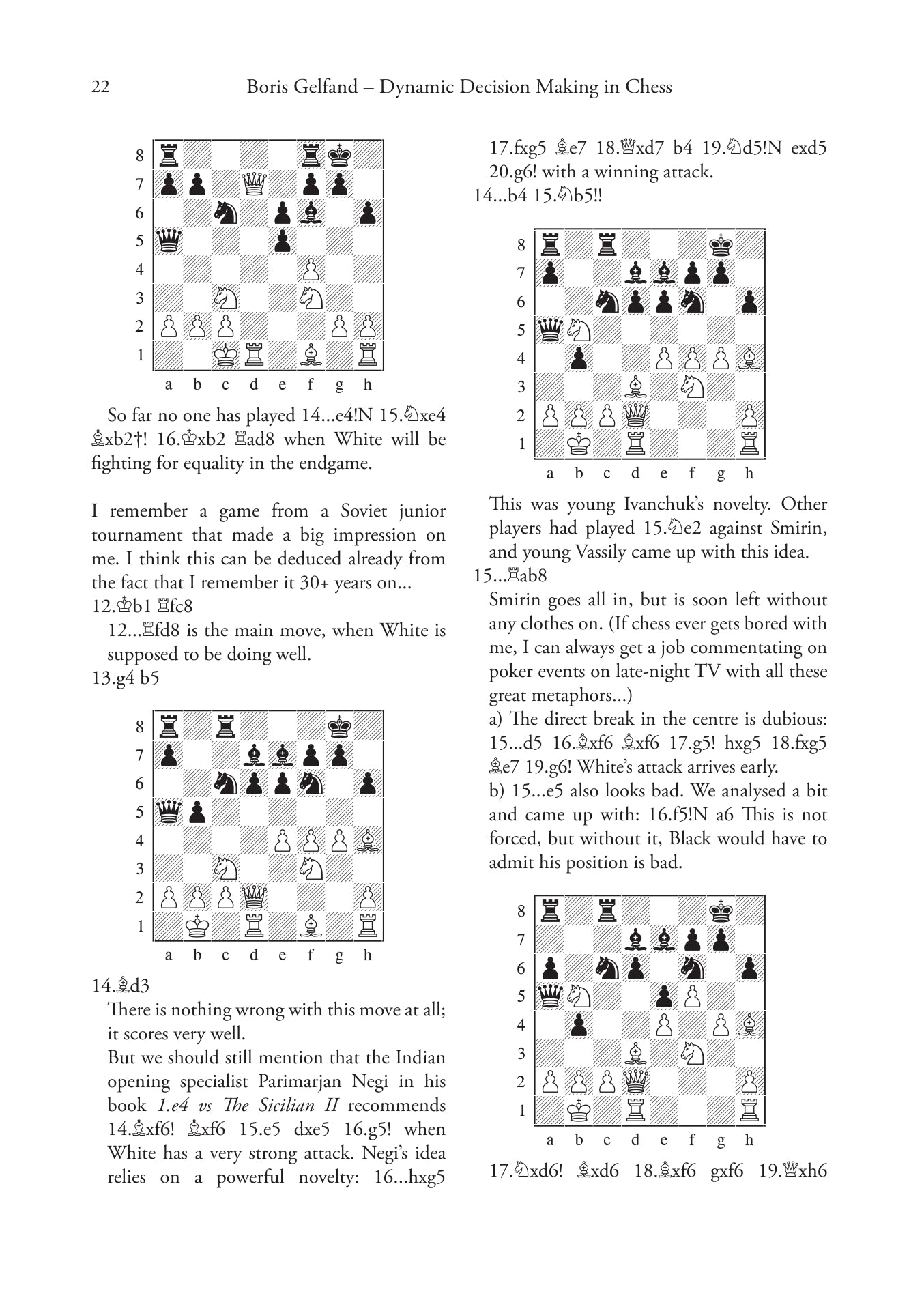 La prise de décision dynamique aux échecs, de Boris Gelfand (édition brochée) - La prise de décision dynamique aux échecs, de Boris Gelfand (édition brochée)