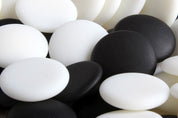 Jeu de Go - pierres de Go en resine - Bols noir et blanc