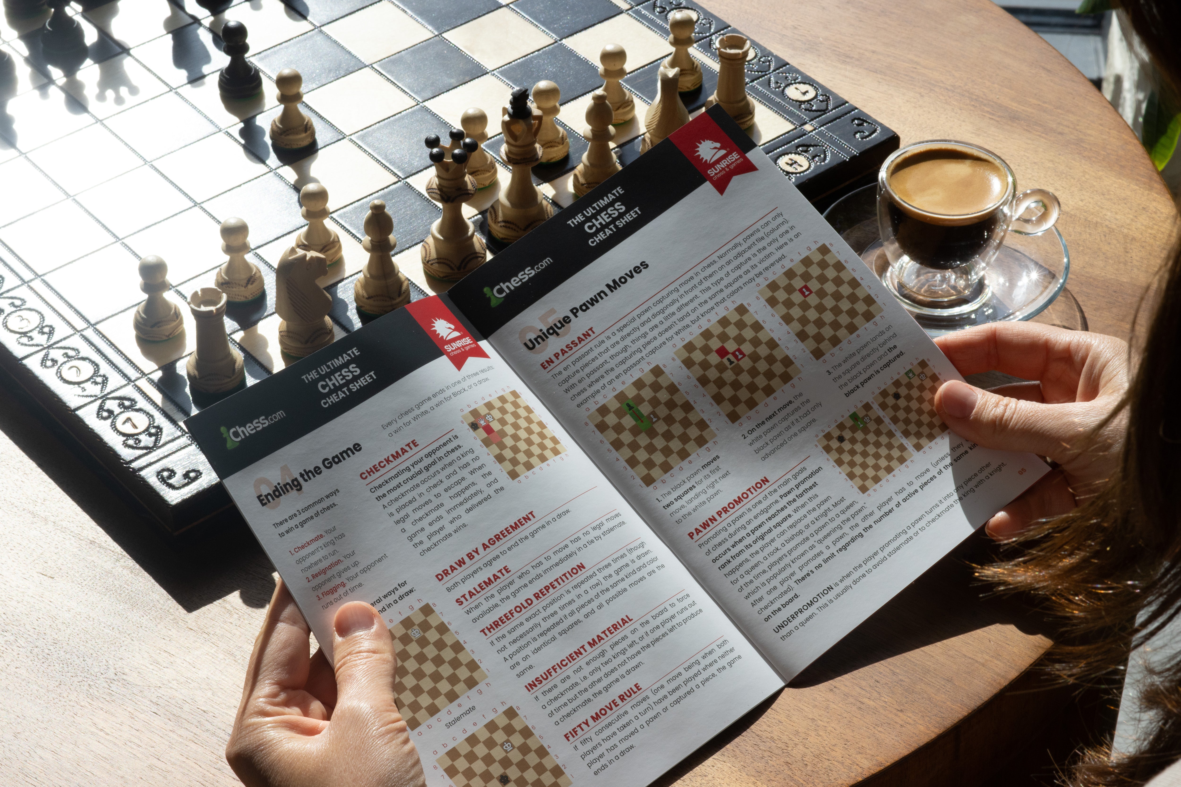 Jeu d'échecs SENATEUR Black en bois de charme, de taille moyenne (41 x 41cm) - Ensemble Complet Noir - d7ae172d54572d2d34ecb7d53e301f26