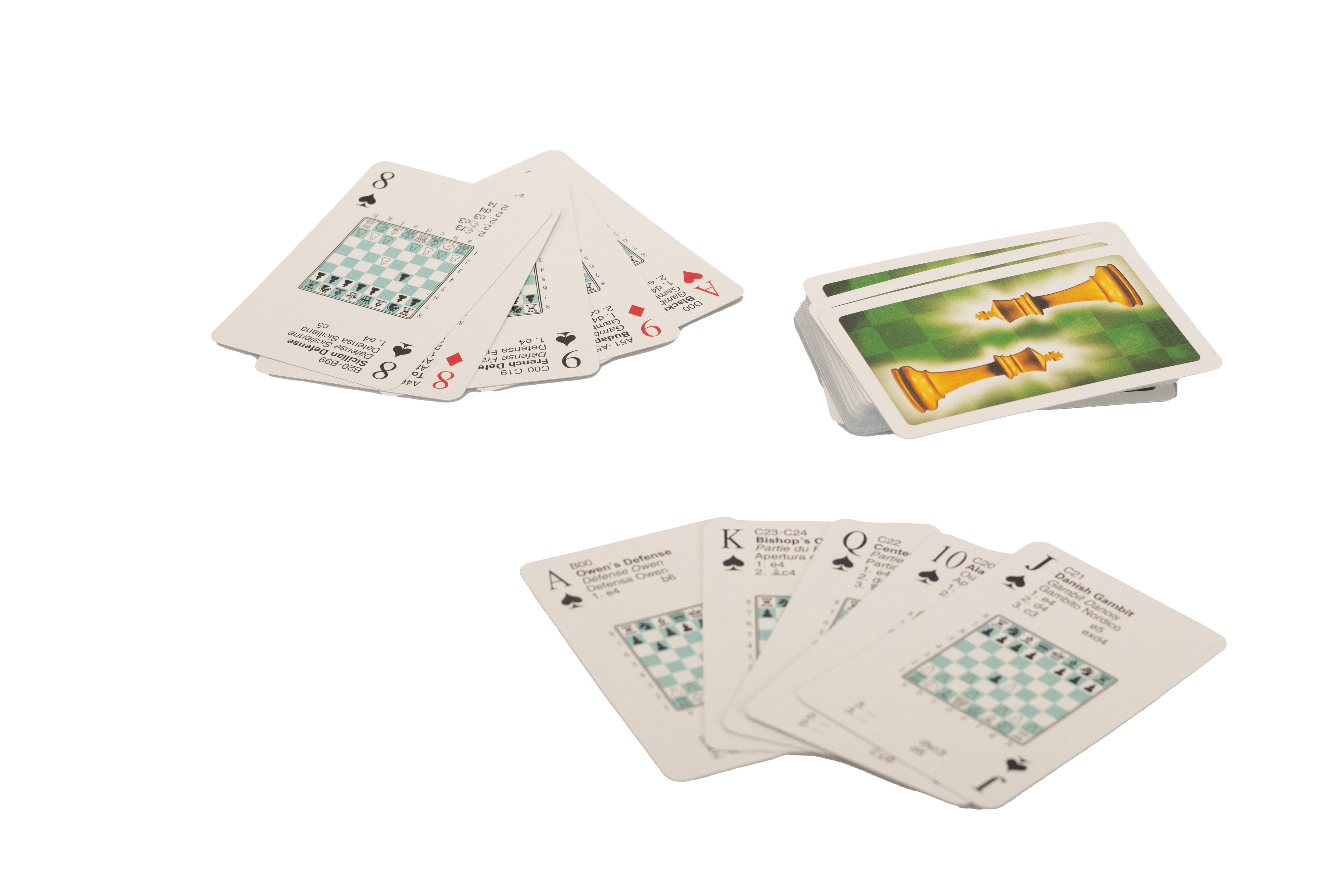 Cartes à jouer - Cartes Ouvertures d'Echecs - 254b9ddcc4aec8feb477a196e1fa3f9c