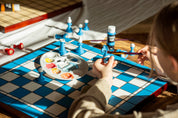 Chess case for self-painting and assembling - DIY art chess