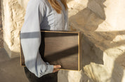 Backgammon dans un coffret en bois (52 x 43,5 cm)