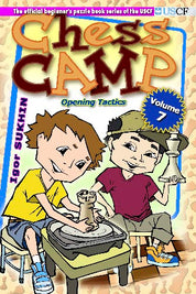 Lote de 7 libros de la serie Chess Camp, del 1 al 7 (tapa dura)