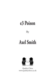 e3 Poison, d'Axel Smith (relié)