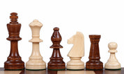 Les pièces d'échecs en bois STAUNTON de taille 5