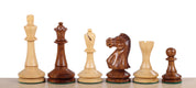Blackmore Acacia/Boxwood 4" chess pieces