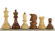 Pièces d'échecs Dubrovnik Acacia en bois d'acacia et buis - set de pièces de Taille 3,75''
