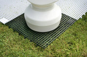 Plastic chess board for chess and outdoor/garden checkers (36 cm field)