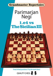 Grandmaster Repertoire - 1.e4 contra la Siciliana III, de Parimarjan Negi (tapa blanda)
