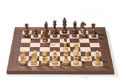 DGT USB electronic chessboard, rosewood/clone + Timeless pieces