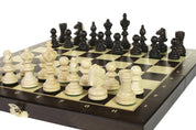 Training 35 cm wooden chess set