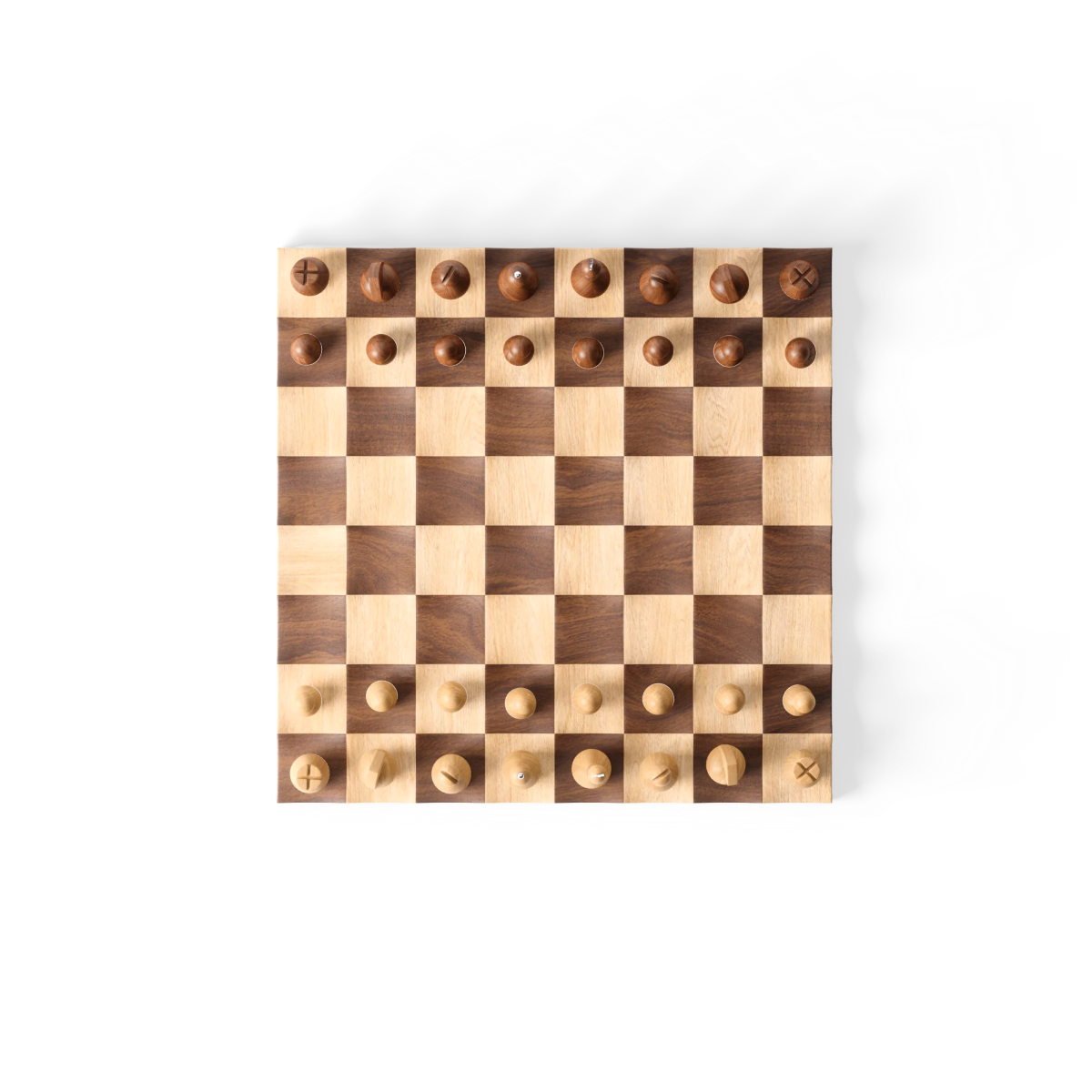 Jeu d'échecs design Wobble - Jeu d'échecs design Wobble