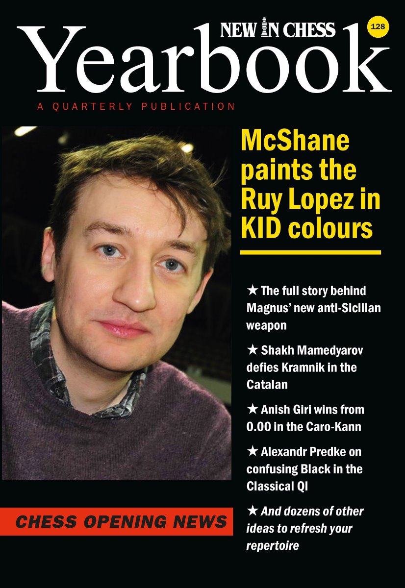 Annuaire 128, couverture rigide : McShane peint la Ruy Lopez aux couleurs de la KID - Annuaire 128, couverture rigide : McShane peint la Ruy Lopez aux couleurs de la KID