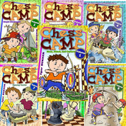 Lote de 7 libros de la serie Chess Camp, del 1 al 7 (tapa dura)